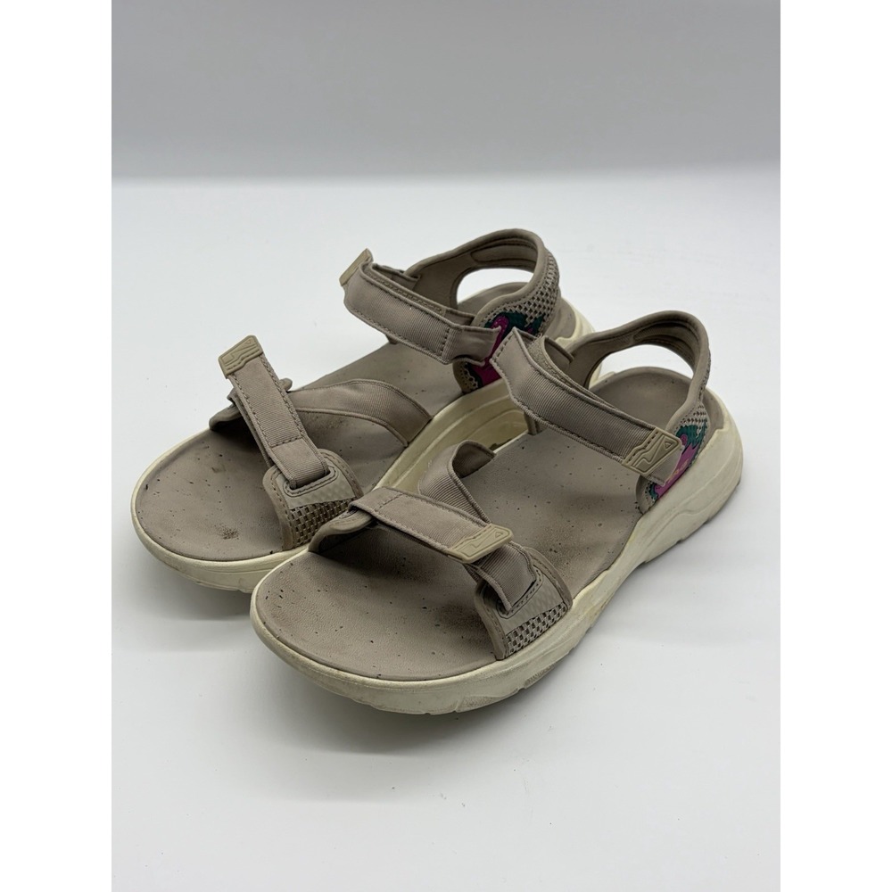 TEVA Zymic Sandal Grey Strapy HIKING WATER SPORT SHOE Womens US 11